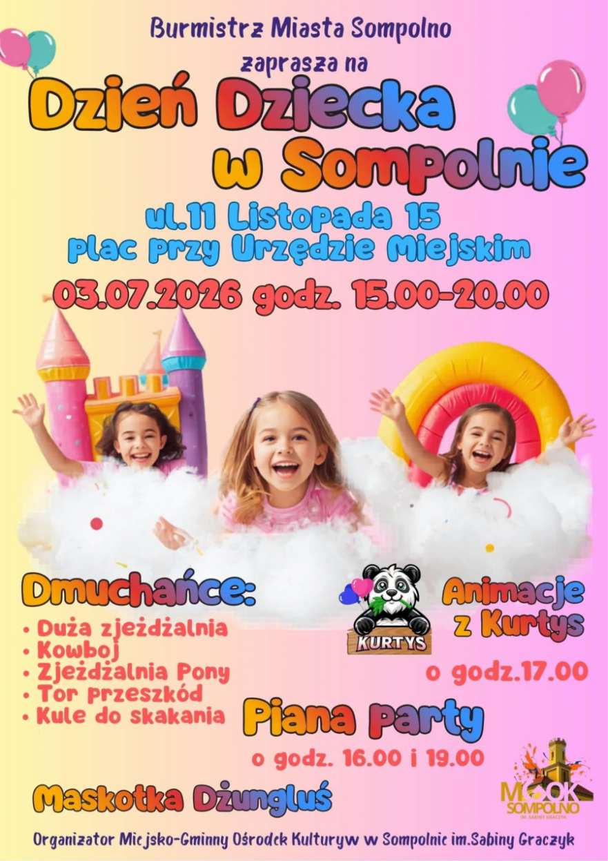 Dzień Dziecka w Sompolnie