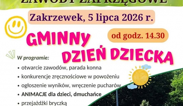 Gminny Dzień Dziecka w Zakrzewku