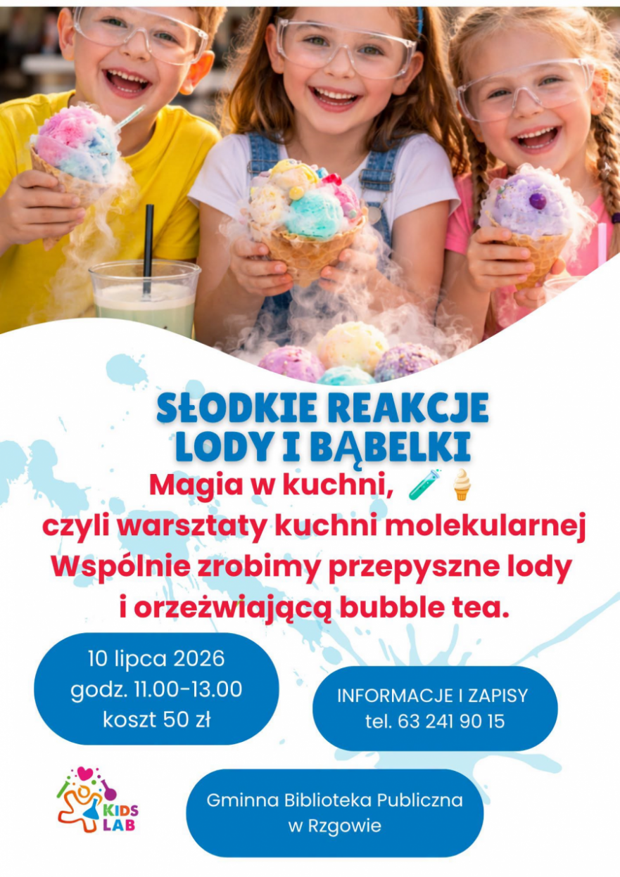 Warsztaty dla dzieci w Rzgowie