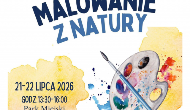 Malowanie z natury w Ślesinie