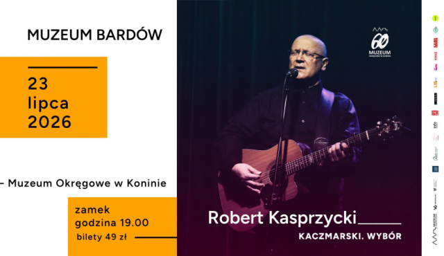 Koncert z cyklu Muzeum Bardów w Muzeum Okręgowym w Koninie