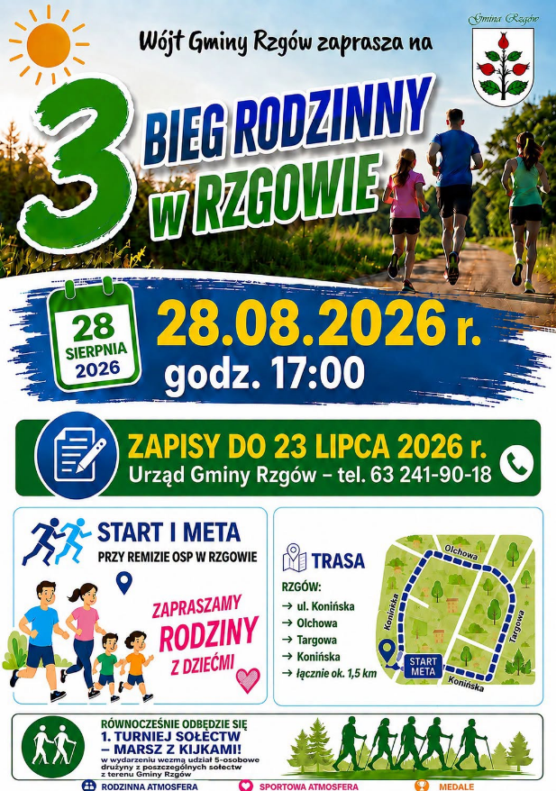 3. Bieg Rodzinny w Rzgowie