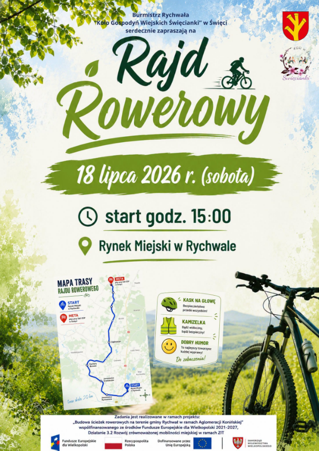 Rajd Rowerowy w Gminie Rychwał