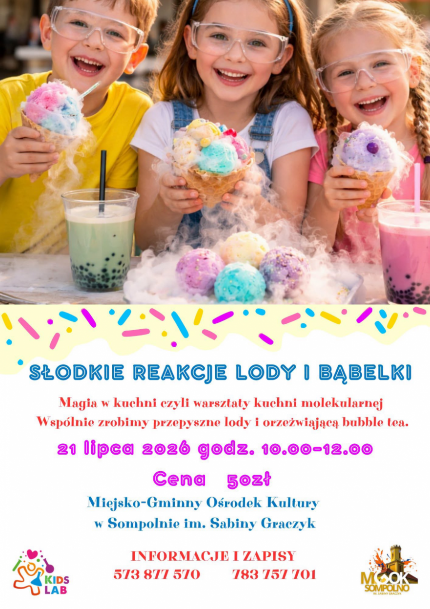 Warsztaty dla dzieci w Sompolnie