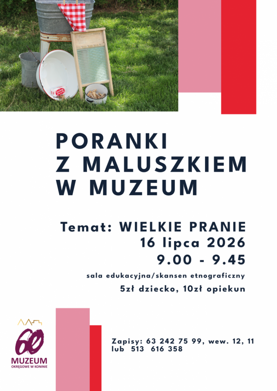 Poranki z maluszkiem w Muzeum Okręgowym w Koninie