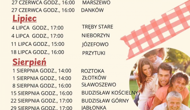 Pikniki rodzinne w gminie Kleczew