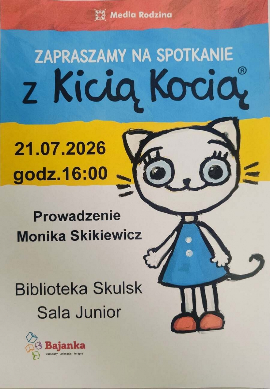 Spotkanie z Kicią Kocią w Skulsku