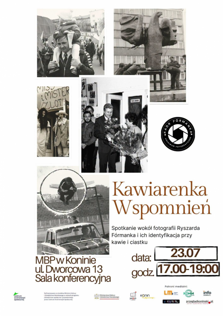Kawiarenka wspomnień w MBP w Koninie