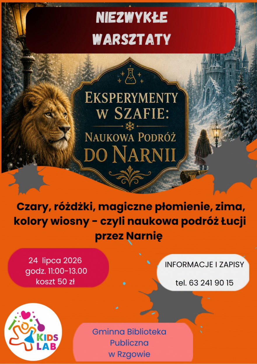 Naukowa podróż do Narnii w Rzgowie