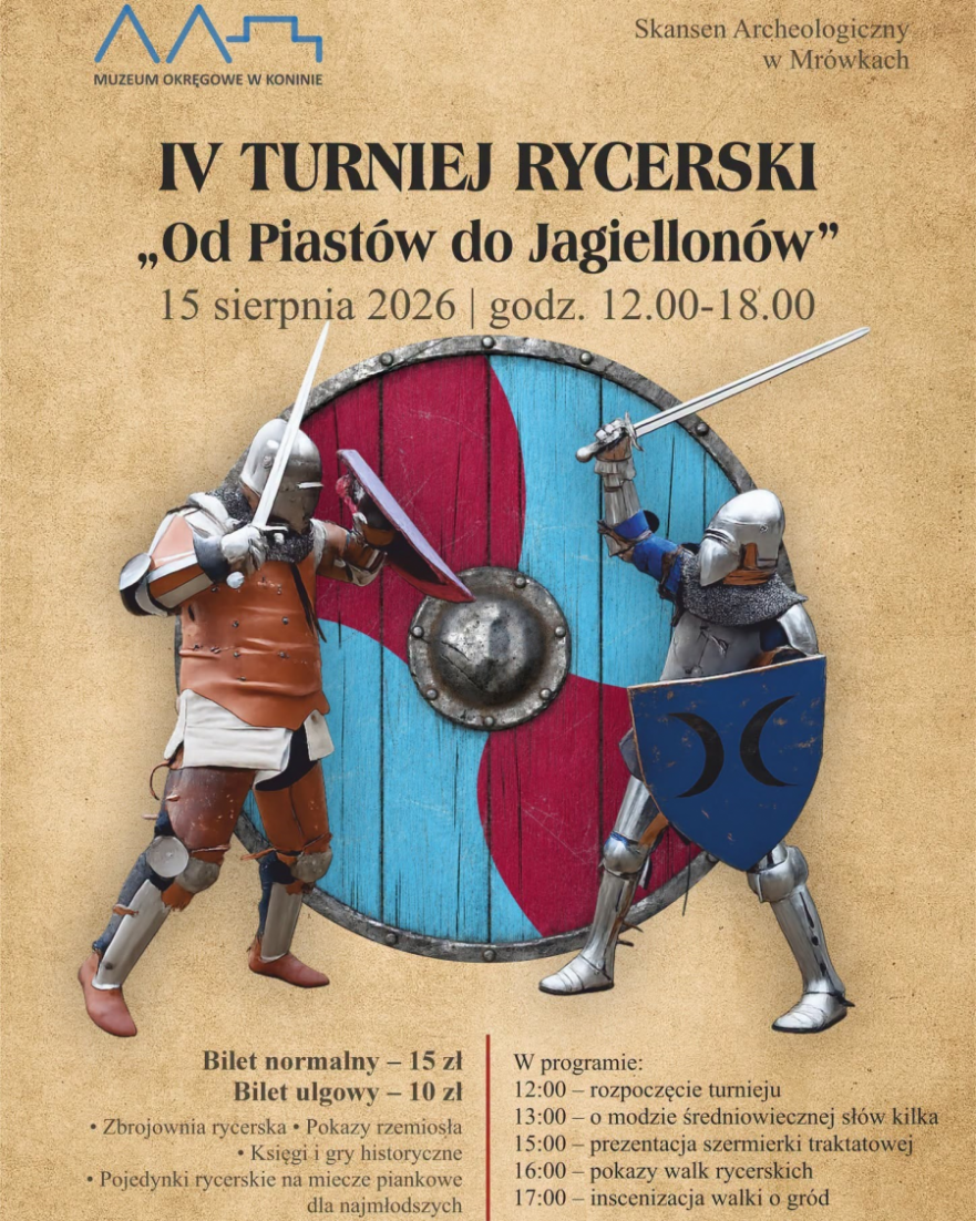 IV Turniej Rycerski w Skansenie Archeologicznym w Mrówkach
