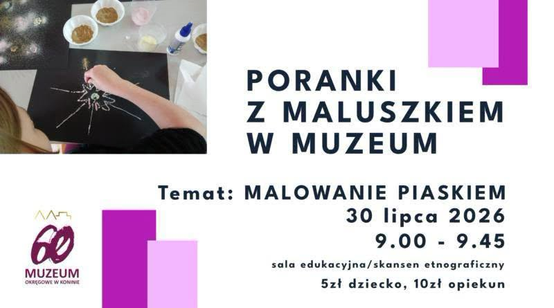 Poranki z maluszkiem w Muzeum Okręgowym w Koninie