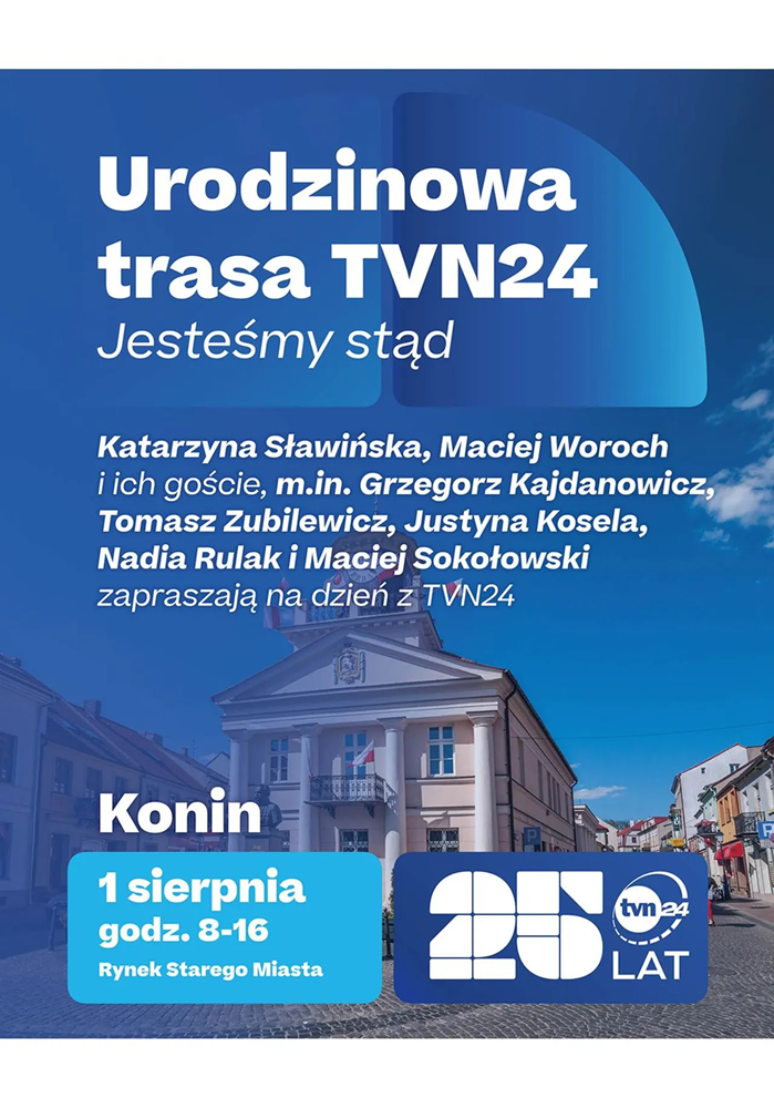 Urodzinowa Trasa TVN24 w Koninie