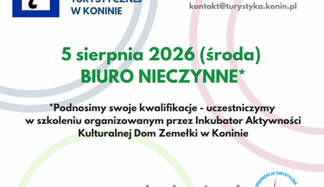 5 sierpnia - biuro CIT nieczynne