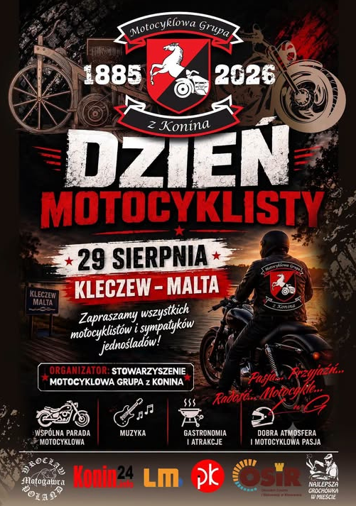 Dzień Motocyklisty na Kleczewskiej Malcie
