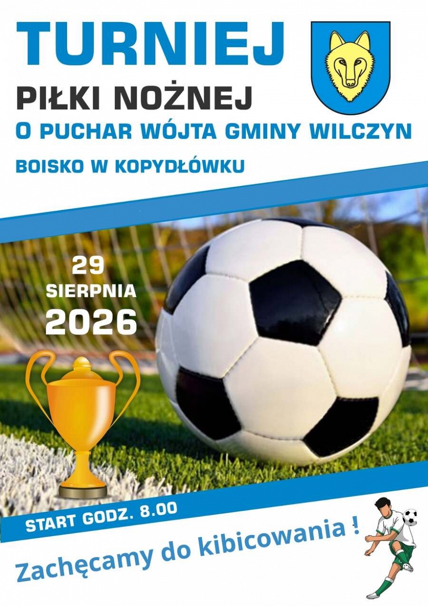 Turniej Piłki Nożnej o Puchar W&oacute;jta Gminy Wilczyn
