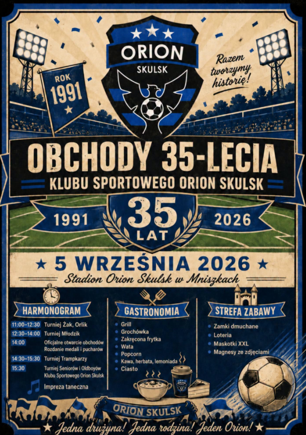 Obchody 35 - lecia Klubu Sportowego Orion Skulsk