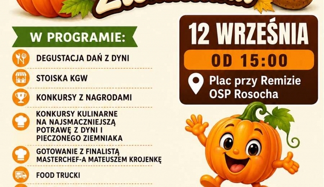 Festiwal dyni i pieczonego ziemniaka w Golinie