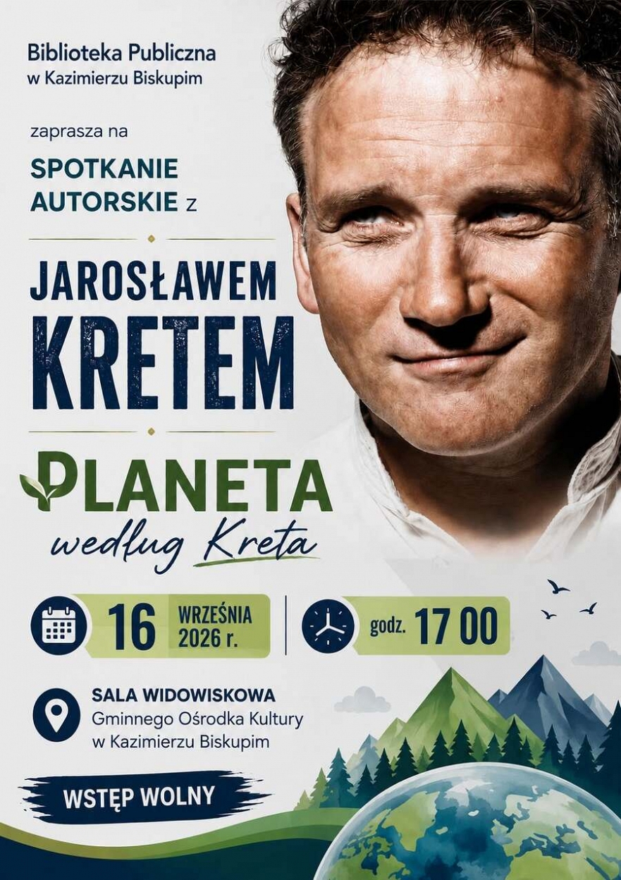 Spotkanie Autorskie z Jarosławem Kretem