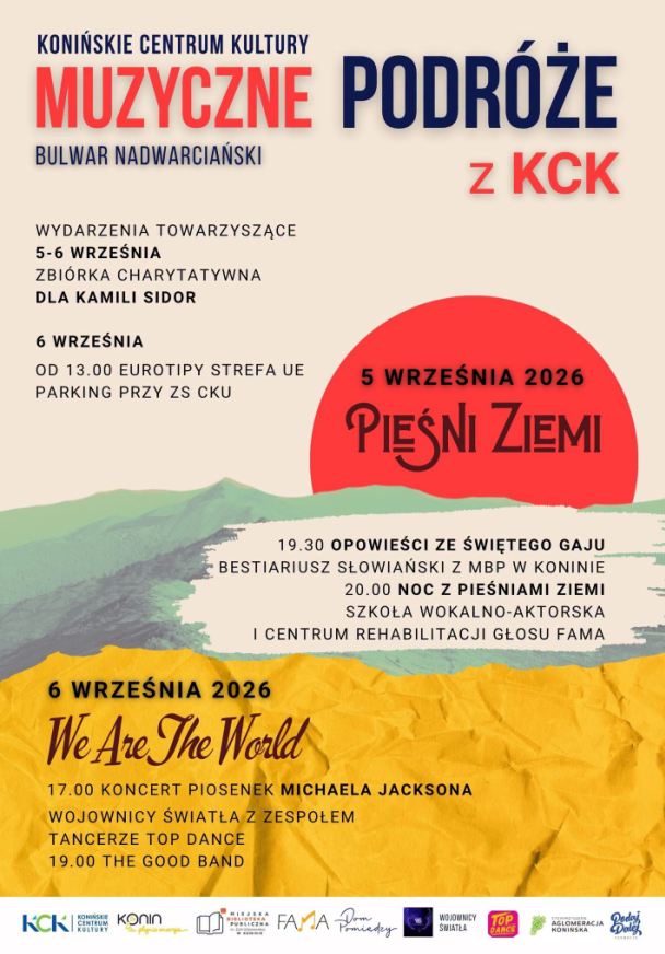 Muzyczne Podróże z Konińskim Centrum Kultury