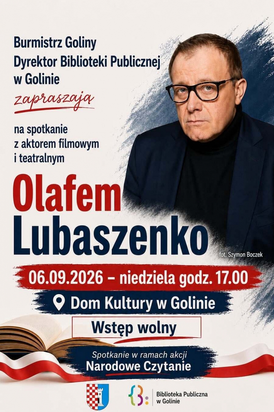 Spotkanie z Olafem Lubaszenko w Golinie