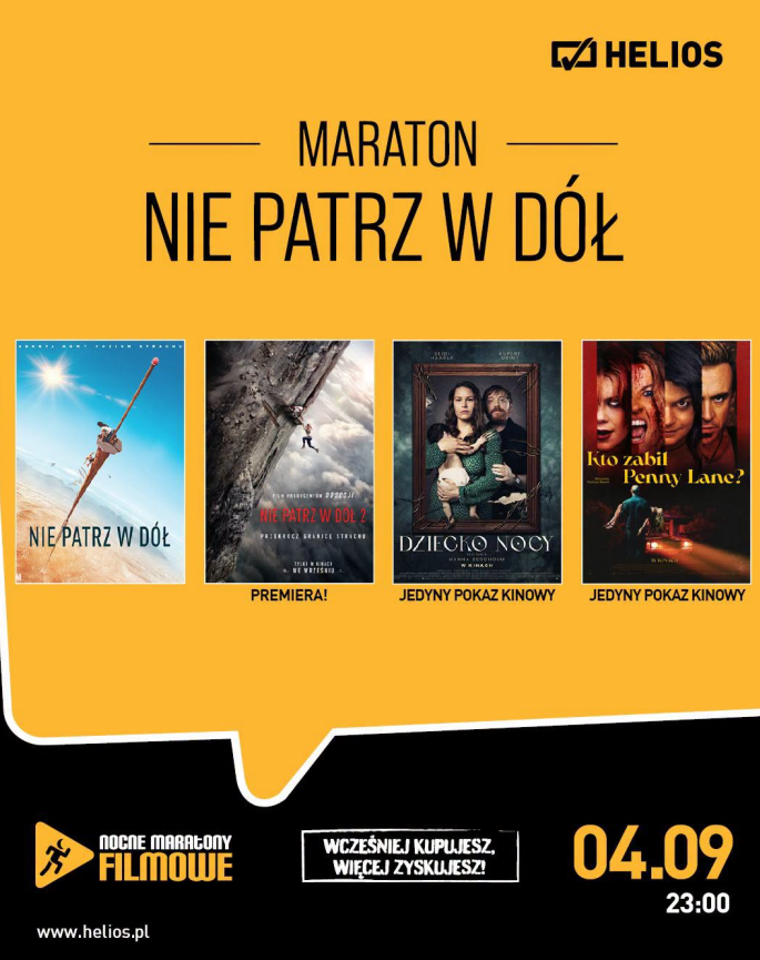 Maraton Filmowy w Kinie Helios