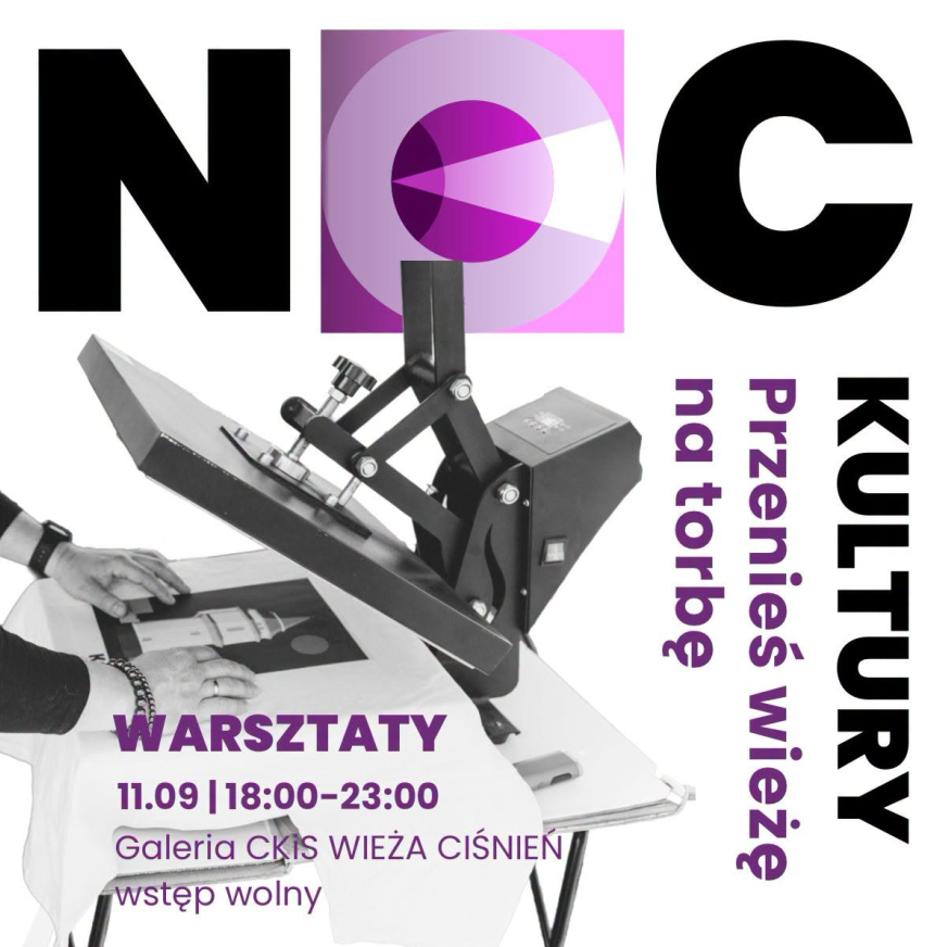 NOC KULTURY 2026: Warsztaty