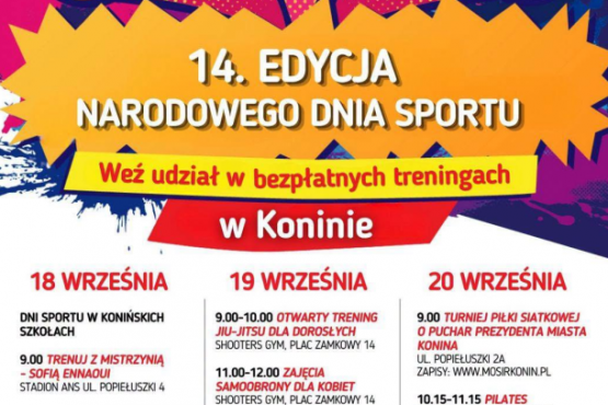 Narodowy Dzień Sportu w Koninie