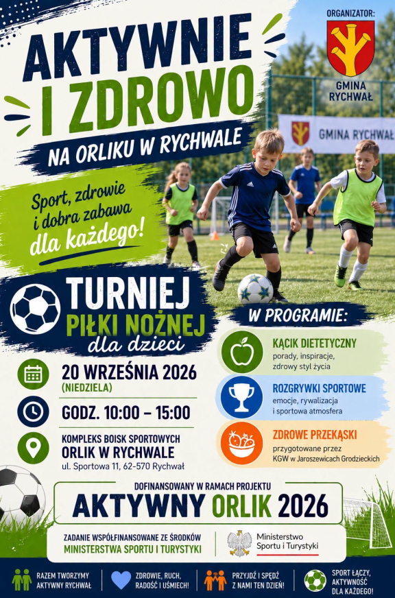 Turniej piłki nożnej dla dzieci w Rychwale