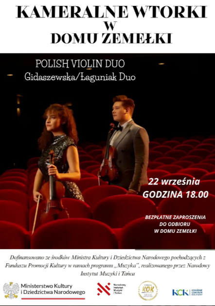 Polish Violin Duo w Domu Zemełki