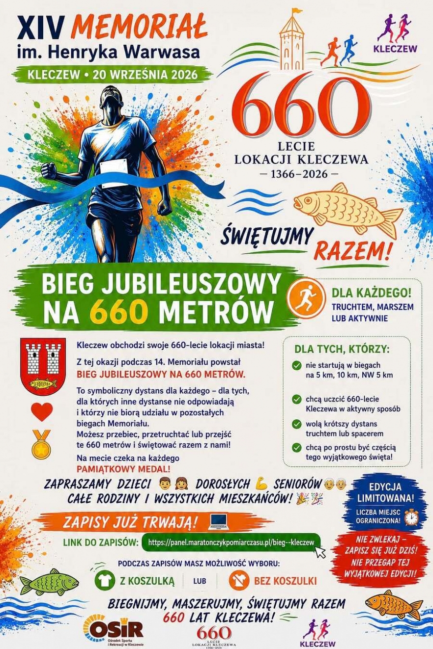 XIV Memoriał im. Henryka Warwasa w Kleczewie