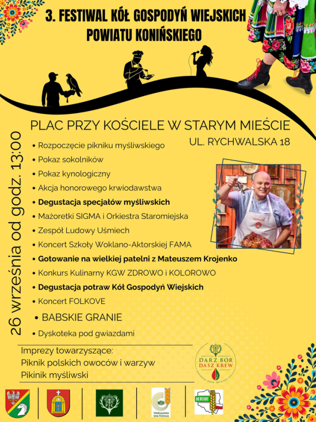 3. Festiwal Kół Gospodyń Wiejskich powiatu konińskiego