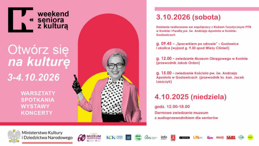 Weekend seniora z kulturą z Muzeum Okręgowym w Koninie