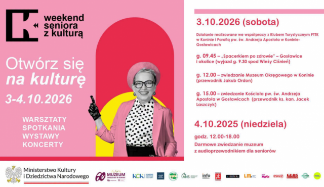 Weekend seniora z kulturą z Muzeum Okręgowym w Koninie