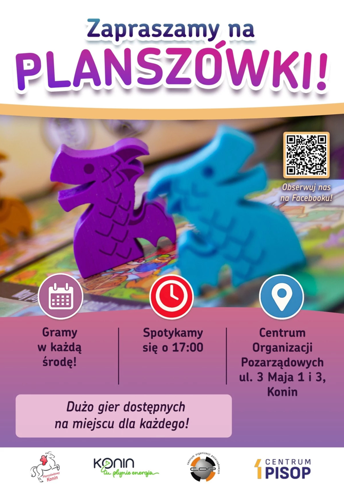 Środowe planszówki w Koninie