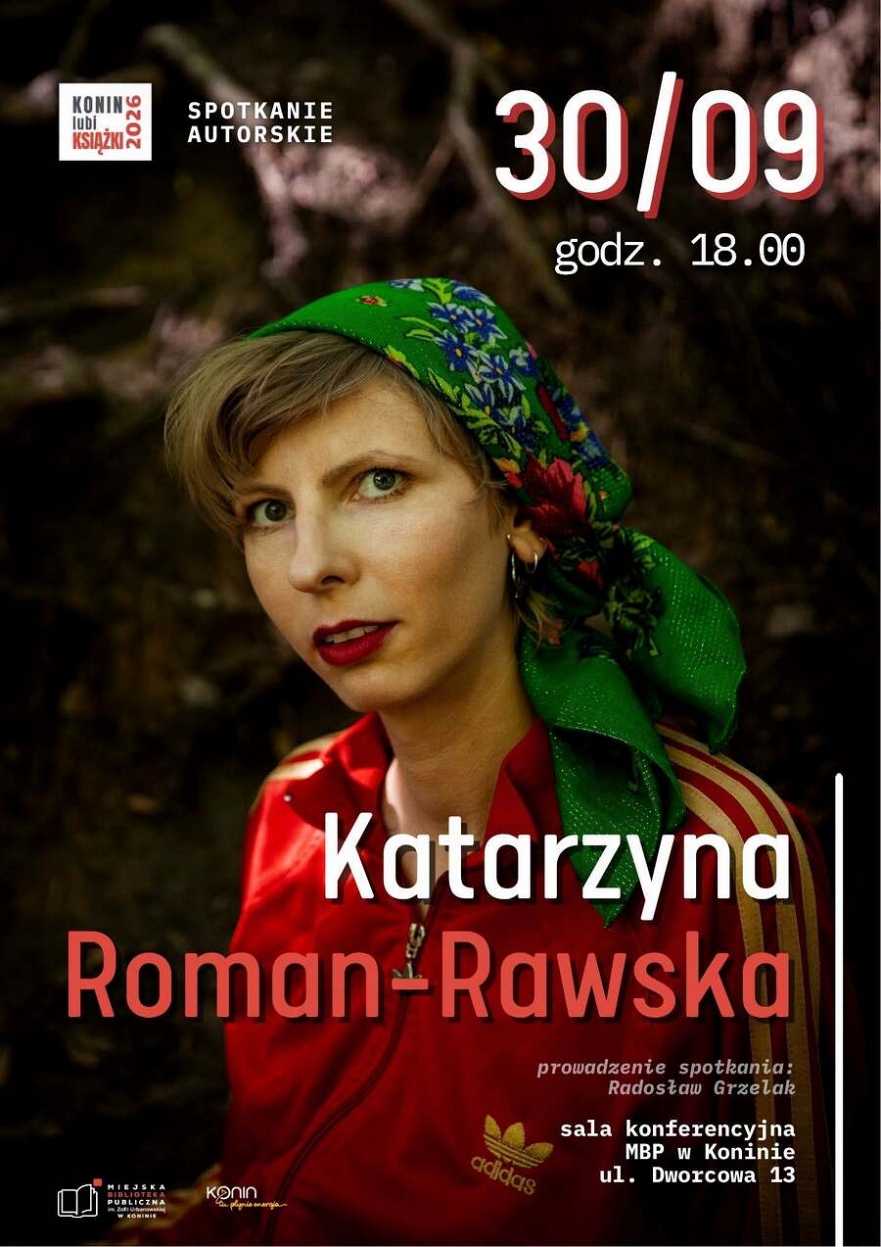 Spotkanie autorskie w MBP w Koninie - Katarzyna Roman-Rawska