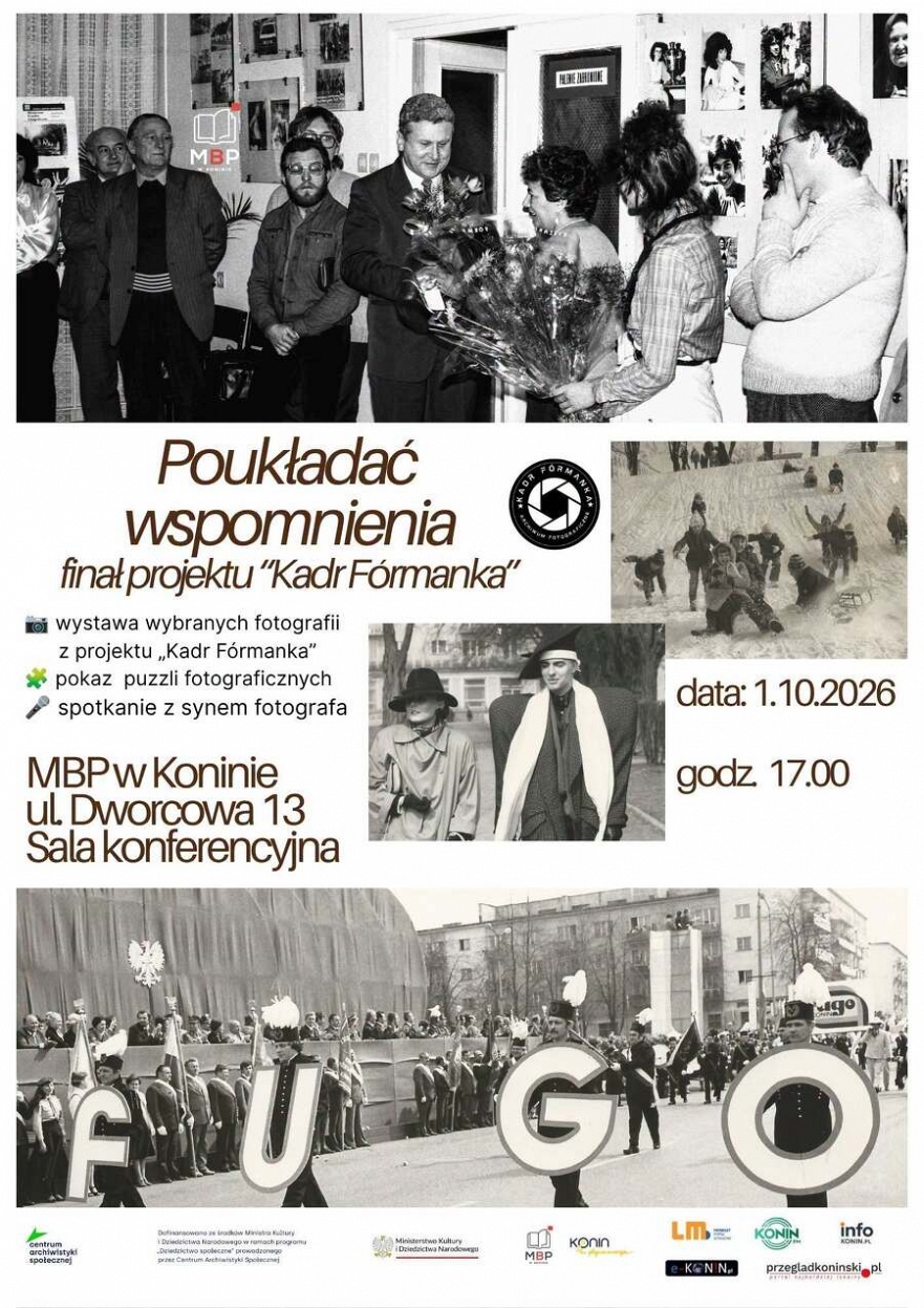 Poukładać wspomnienia - finał projektu "Kadr Fórmanka"