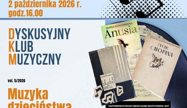 Dyskusyjny Klub Muzyczny w MBP