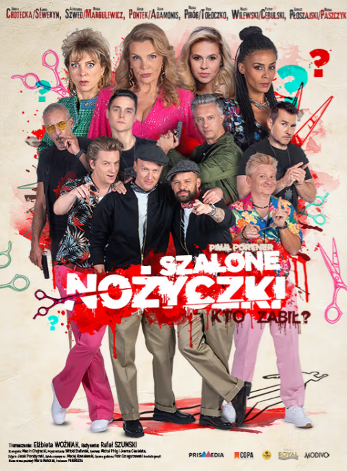 "Szalone Nożyczki" spektakl w Konińskim Centrum Kultury