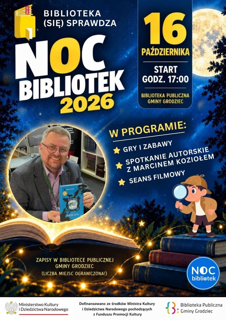 Noc Bibliotek w Grodźcu