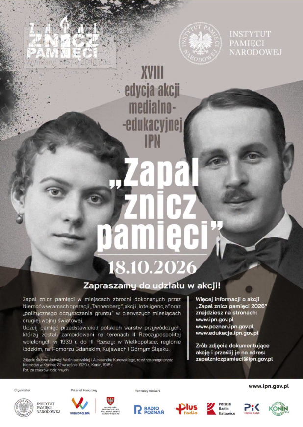 "Zapal znicz pamięci" w Koninie