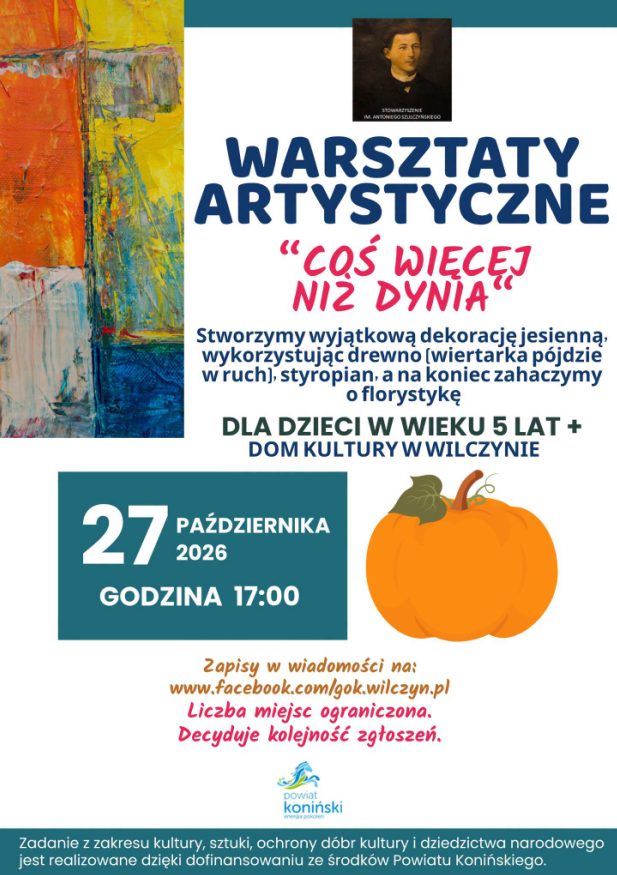 Warsztaty artystyczne dla dzieci w Wilczynie