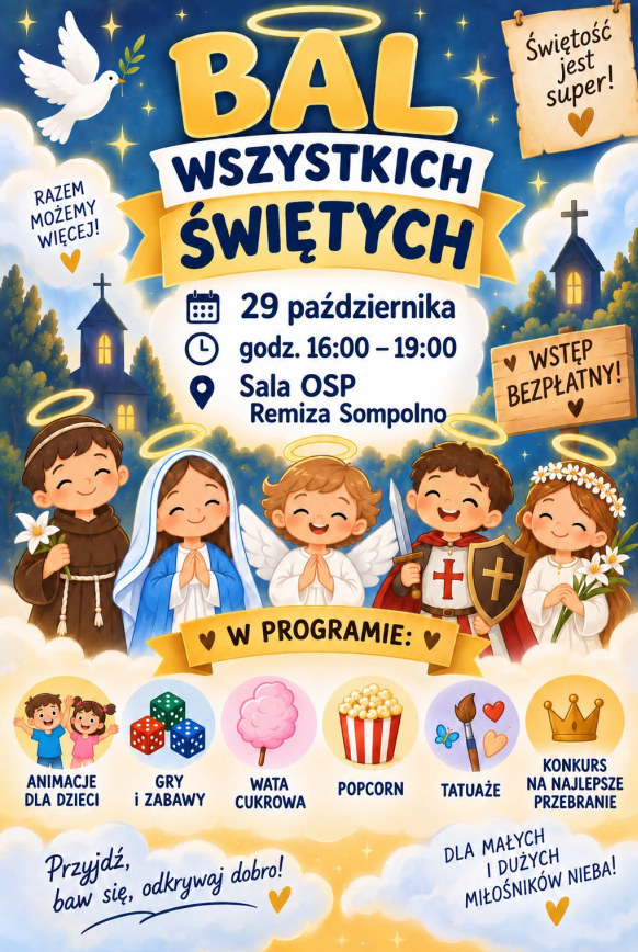 Bal Wszystkich Świętych w Sompolnie