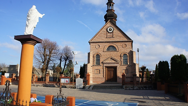 Kirche gewidmet dem Heiligen Marcin in Kazimierz Biskupi