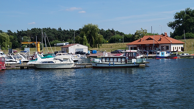 Water jetty in Ślesin