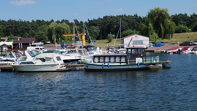 Water jetty in Ślesin